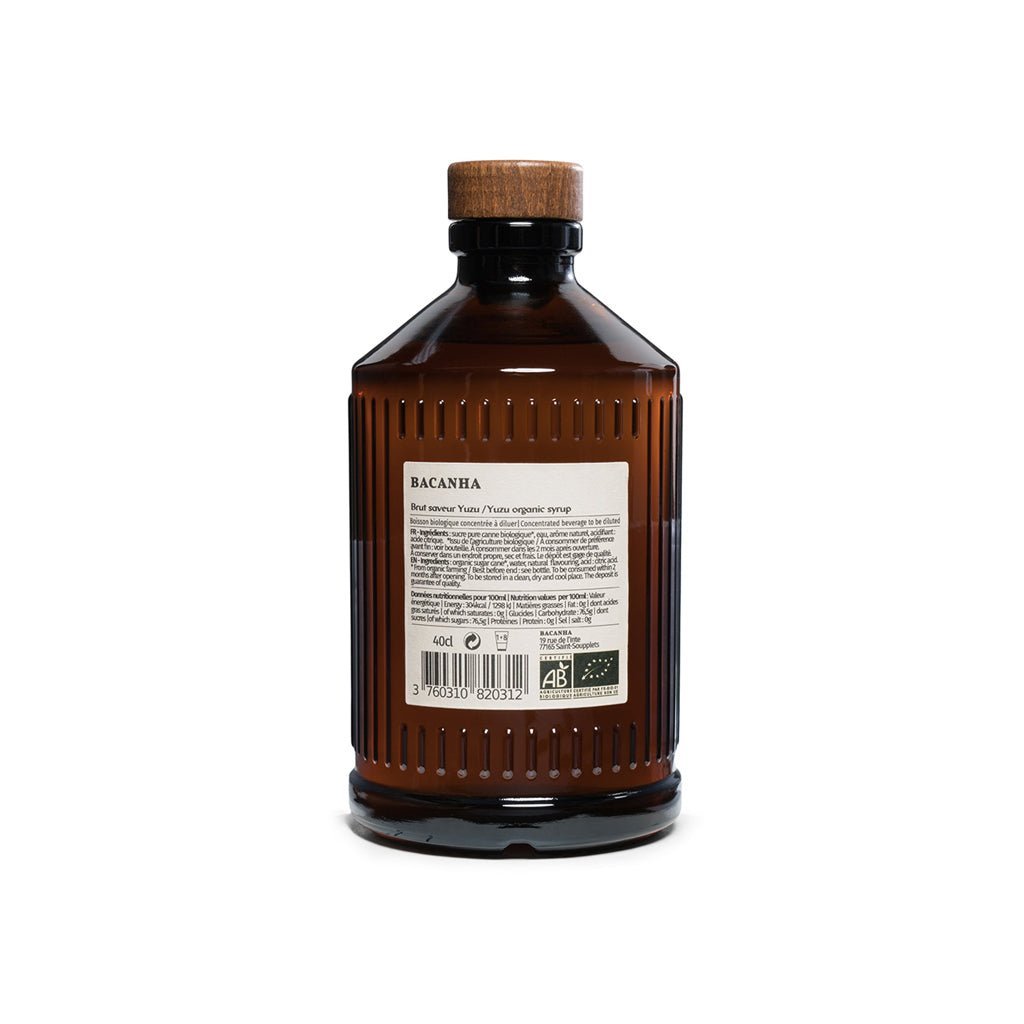 Organic Raw Yuzu Syrup - Famous | Online Store