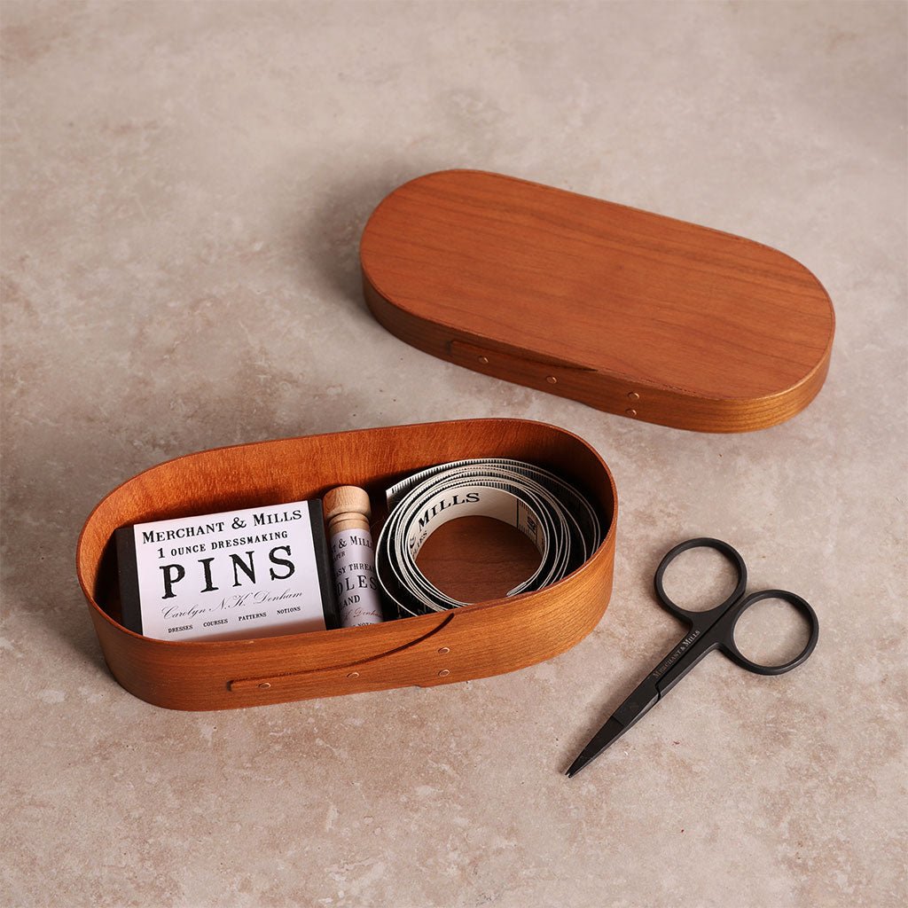 Oval Wood Eyeglass Case