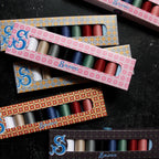 Coffret de fils pour patchwork, 8 bobines