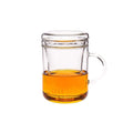 Personal Teacup with Glass Strainer