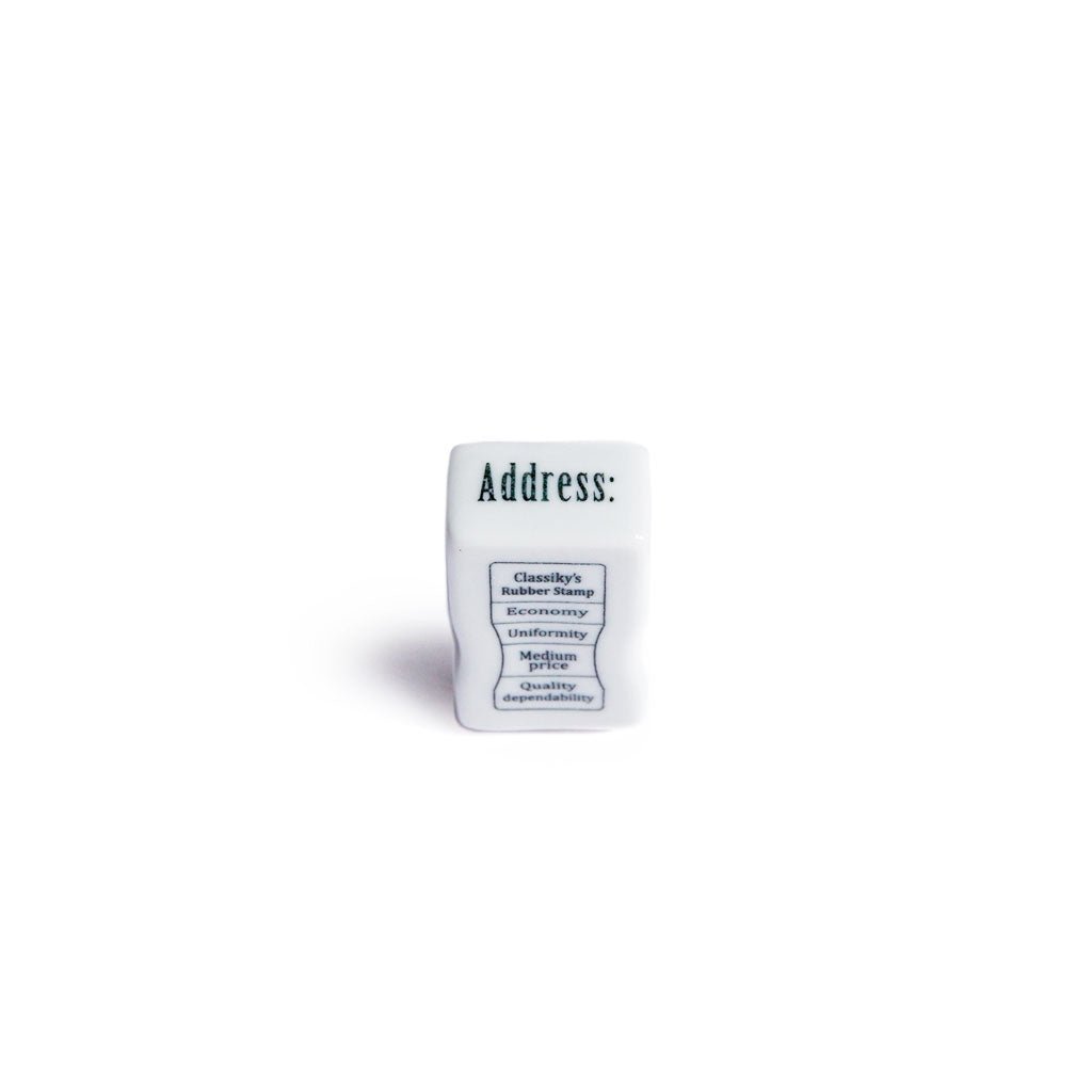 Porcelain Stamp