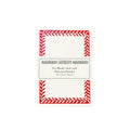 Cartes postales à bordure à motifs, lot de 10