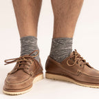 Random Plait Quarter Crew Slub Sock