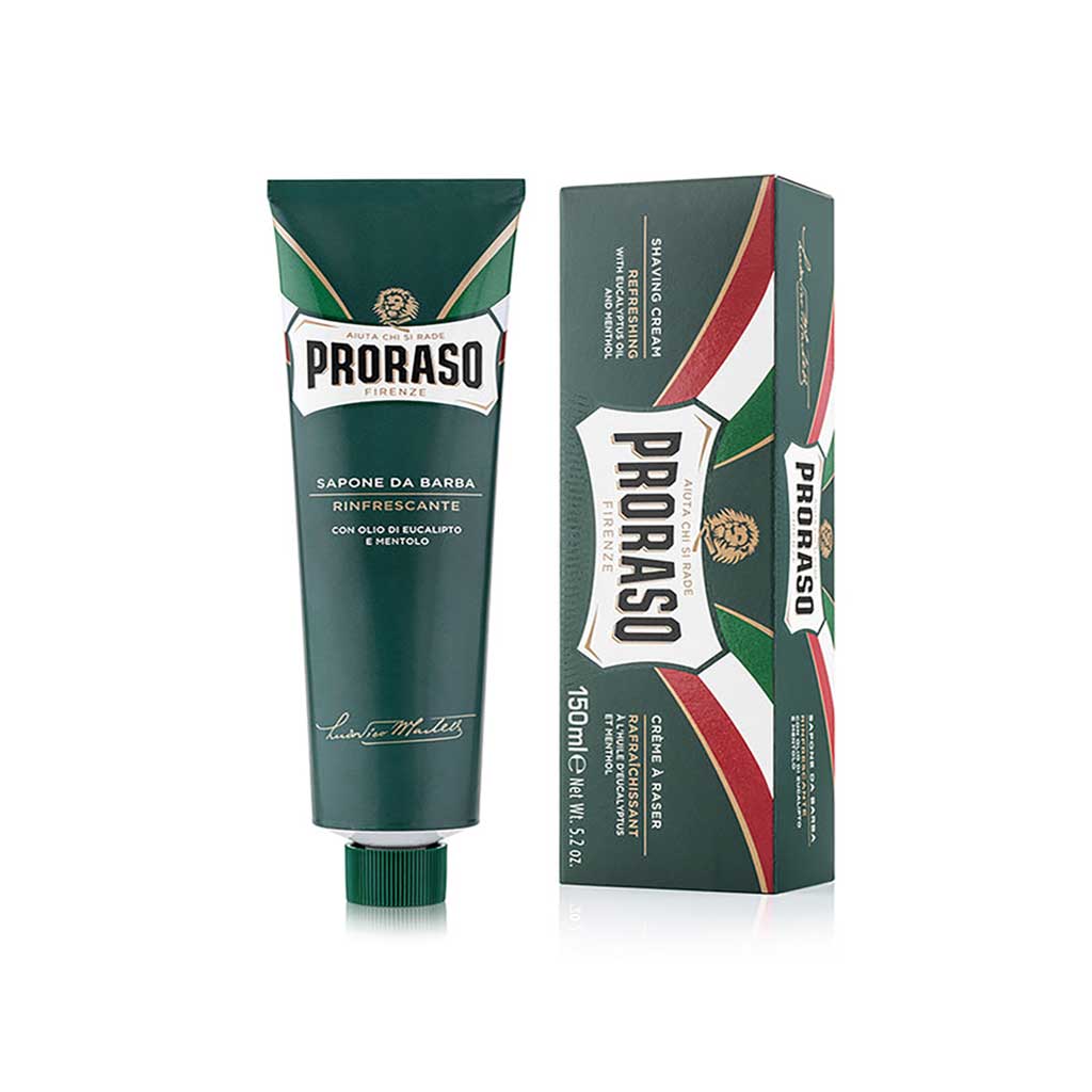 Refrescar el tubo de crema de afeitar