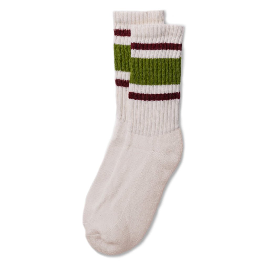 Chaussette à rayures rétro