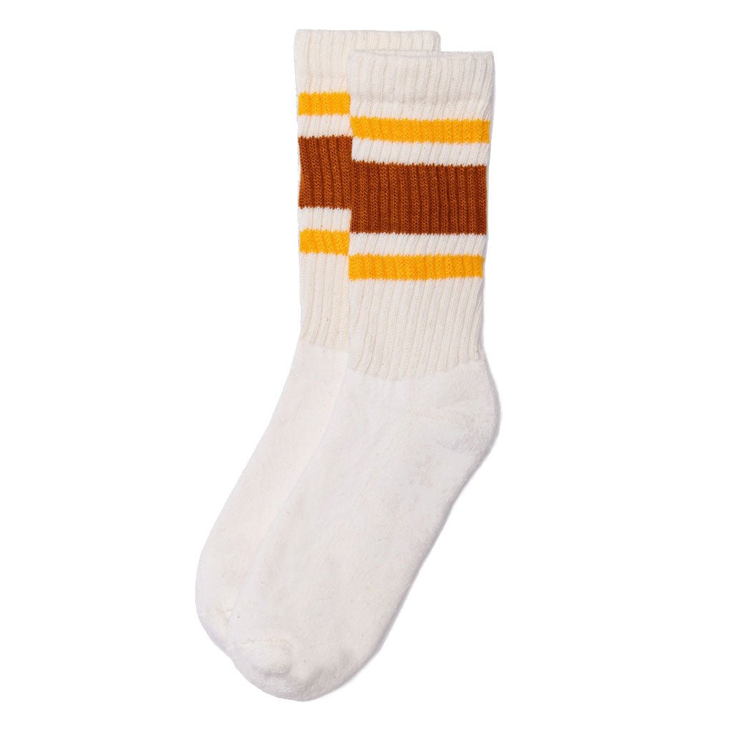 Chaussette à rayures rétro