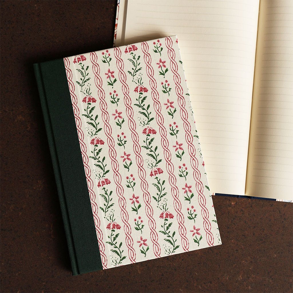 Rossi Canvas Bound Lined Notebook