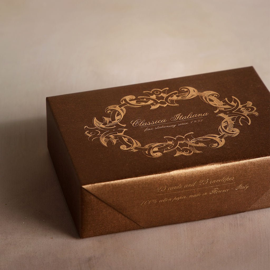 Rossi Classica Italiana Stripe Stationery Set, Box of 25