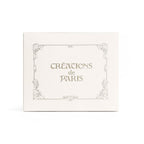 Rossi Cream Florentine Paper Stationery Set, Box of 25