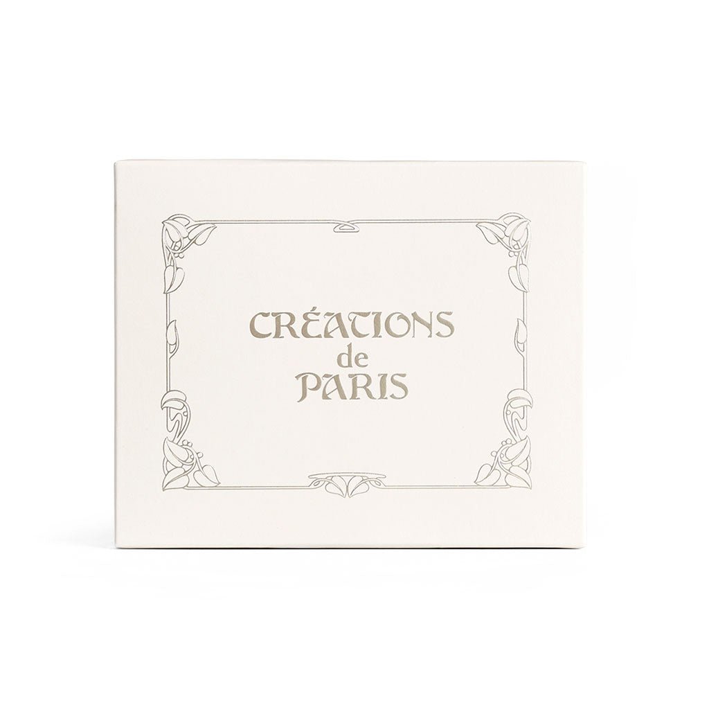 Rossi Cream Florentine Paper Stationery Set, Box of 25