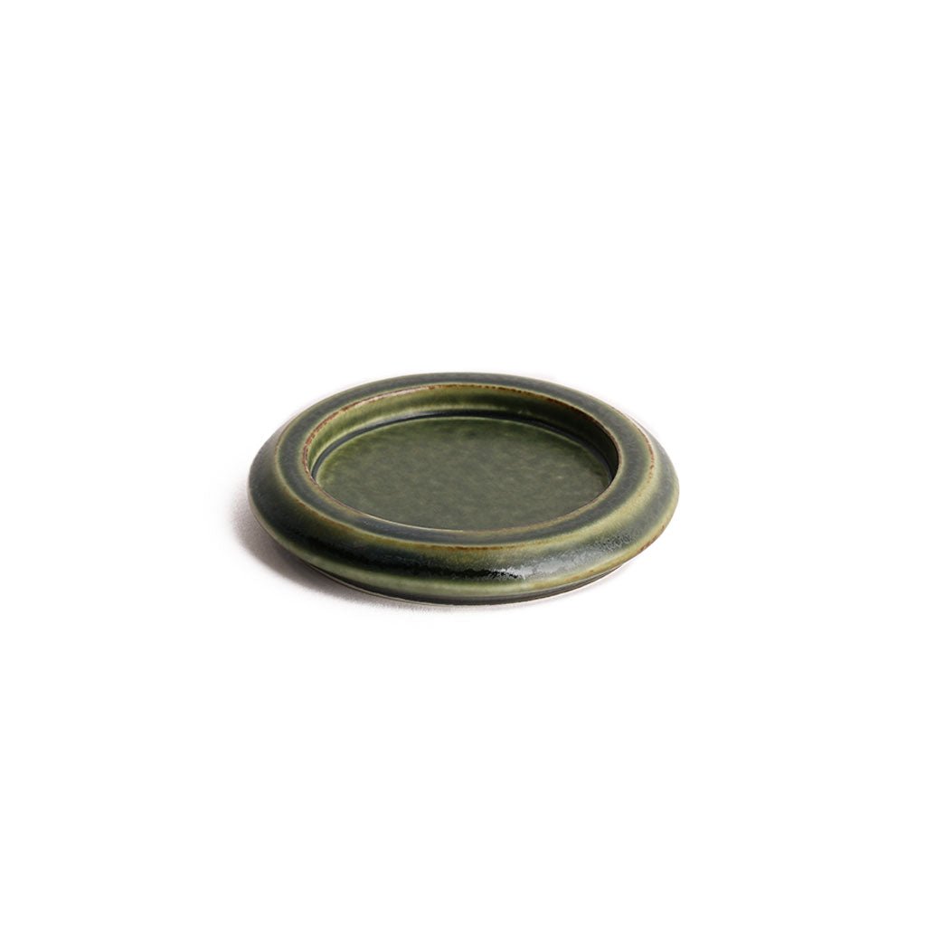 Round Seto Incense Tray
