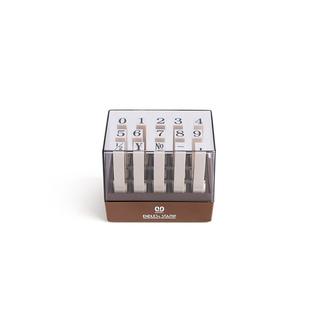 Sanby Number Stamp Set