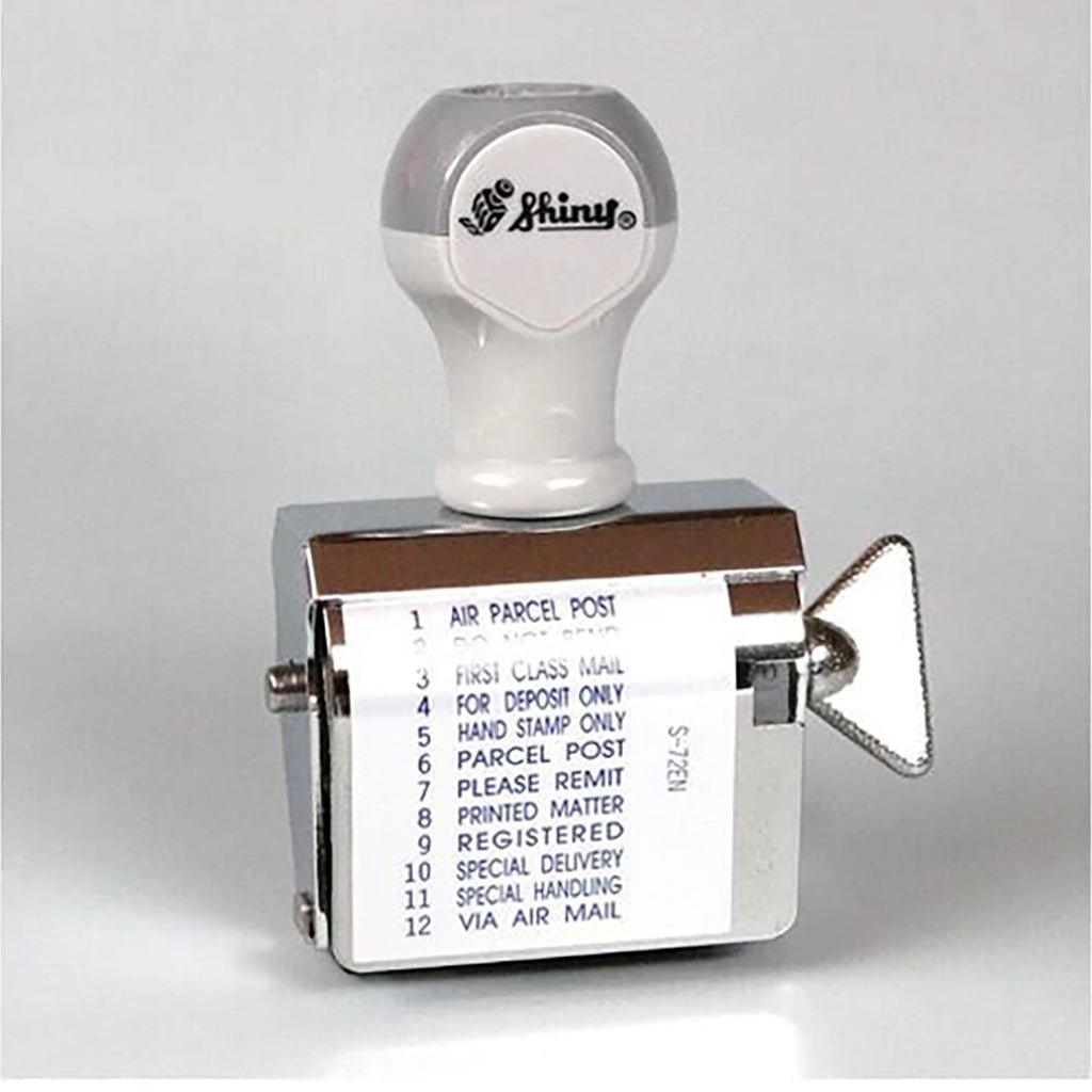 Shiny Rotating Office Stamp