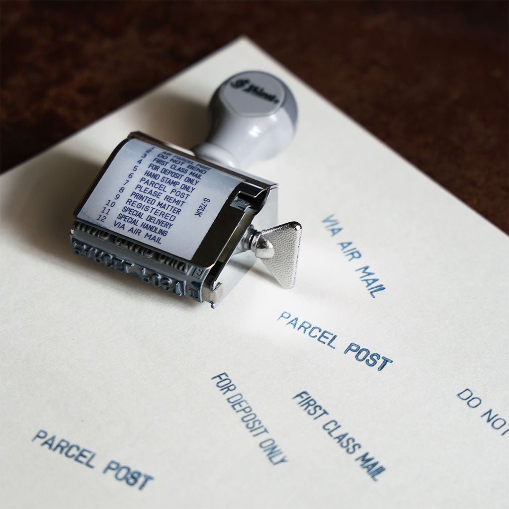 Shiny Rotating Office Stamp