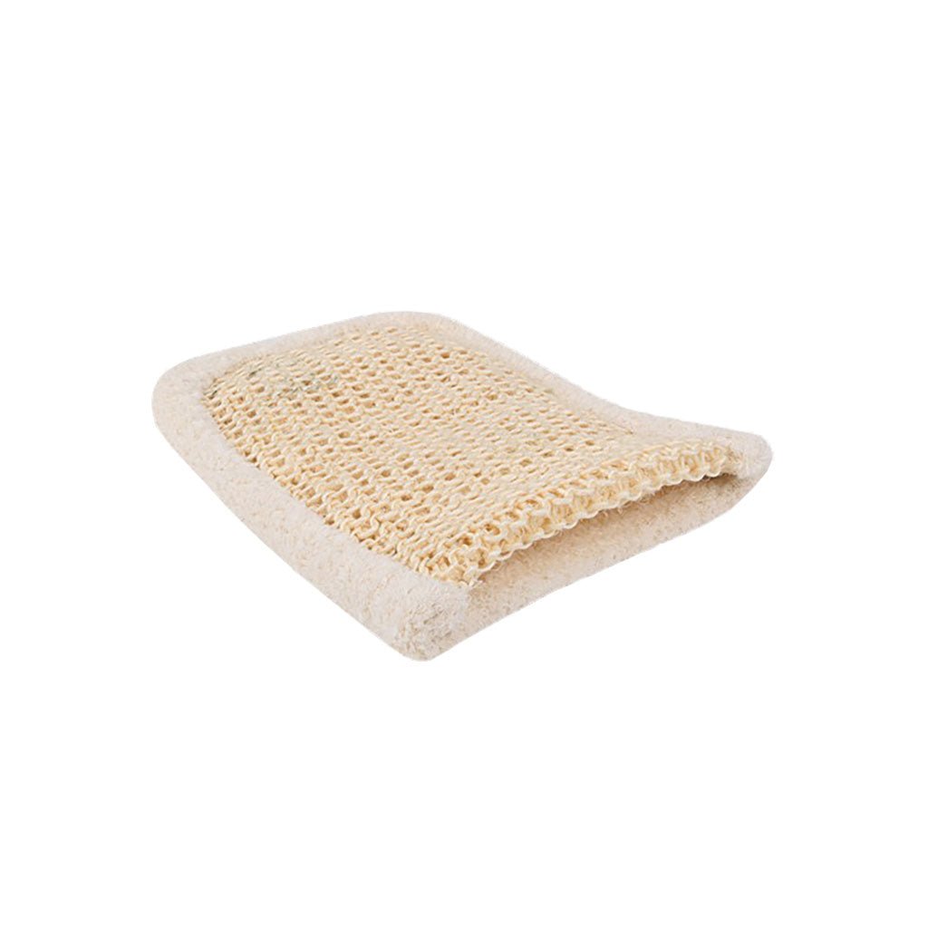 Guante de masaje de sisal y algodón