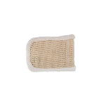 Guante de masaje de sisal y algodón