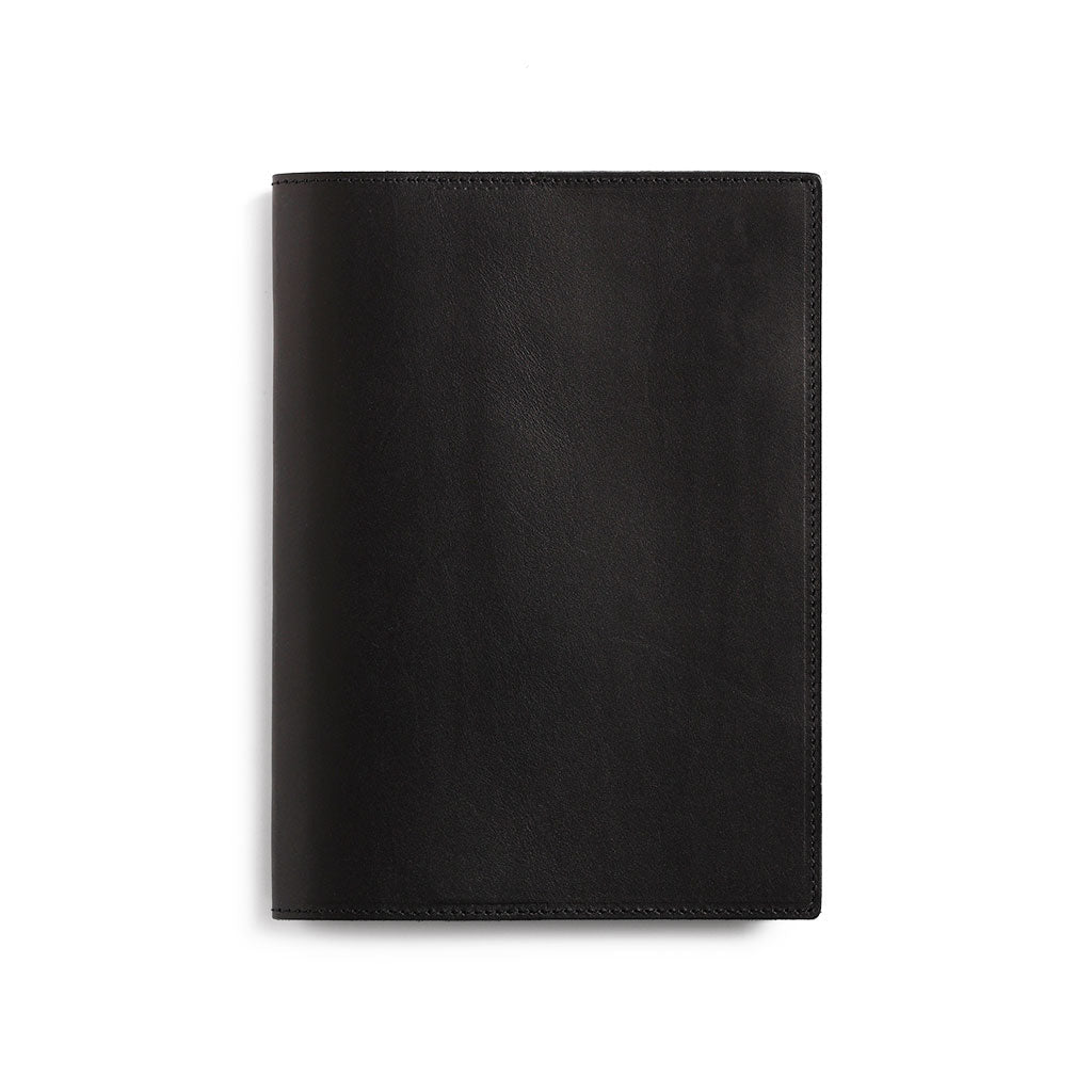 Slim Leather Notebook Cover - A5