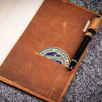 Slim Leather Notebook Cover - A5