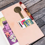 Slim Leather Notebook Cover - A5