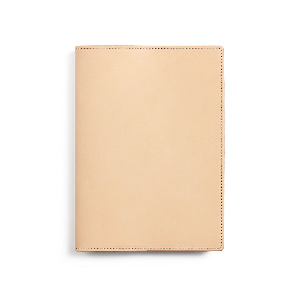 Slim Leather Notebook Cover - A5
