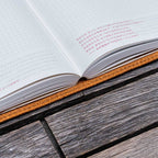 Slim Leather Notebook Cover - A5