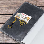 Slim Leather Notebook Cover - A6