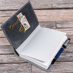 Slim Leather Notebook Cover - A6