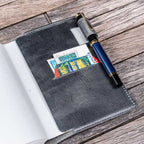 Slim Leather Notebook Cover - A6