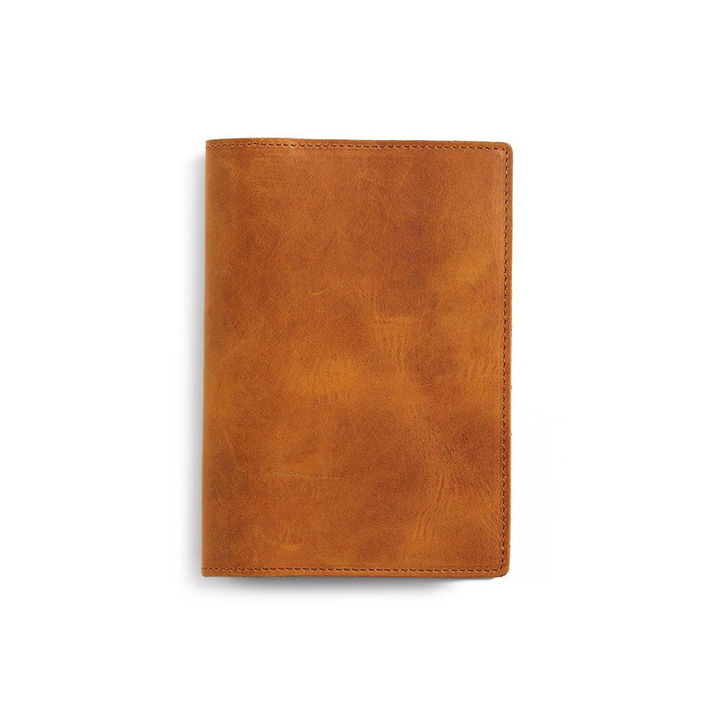 Slim Leather Notebook Cover - A6