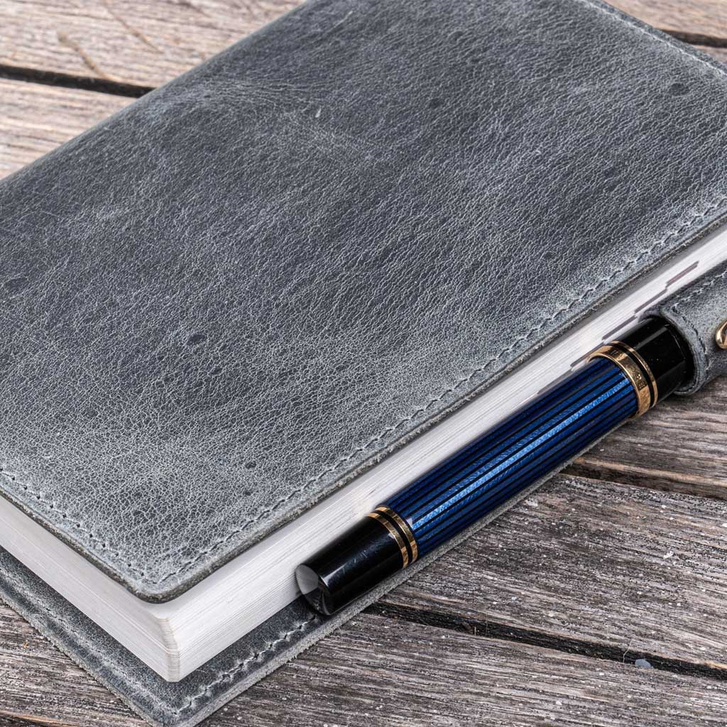Slim Leather Notebook Cover - A6