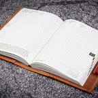 Slim Leather Notebook Cover - A6