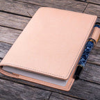 Slim Leather Notebook Cover - A6