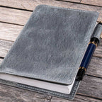 Slim Leather Notebook Cover - A6