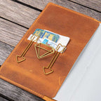 Slim Leather Notebook Cover - A6