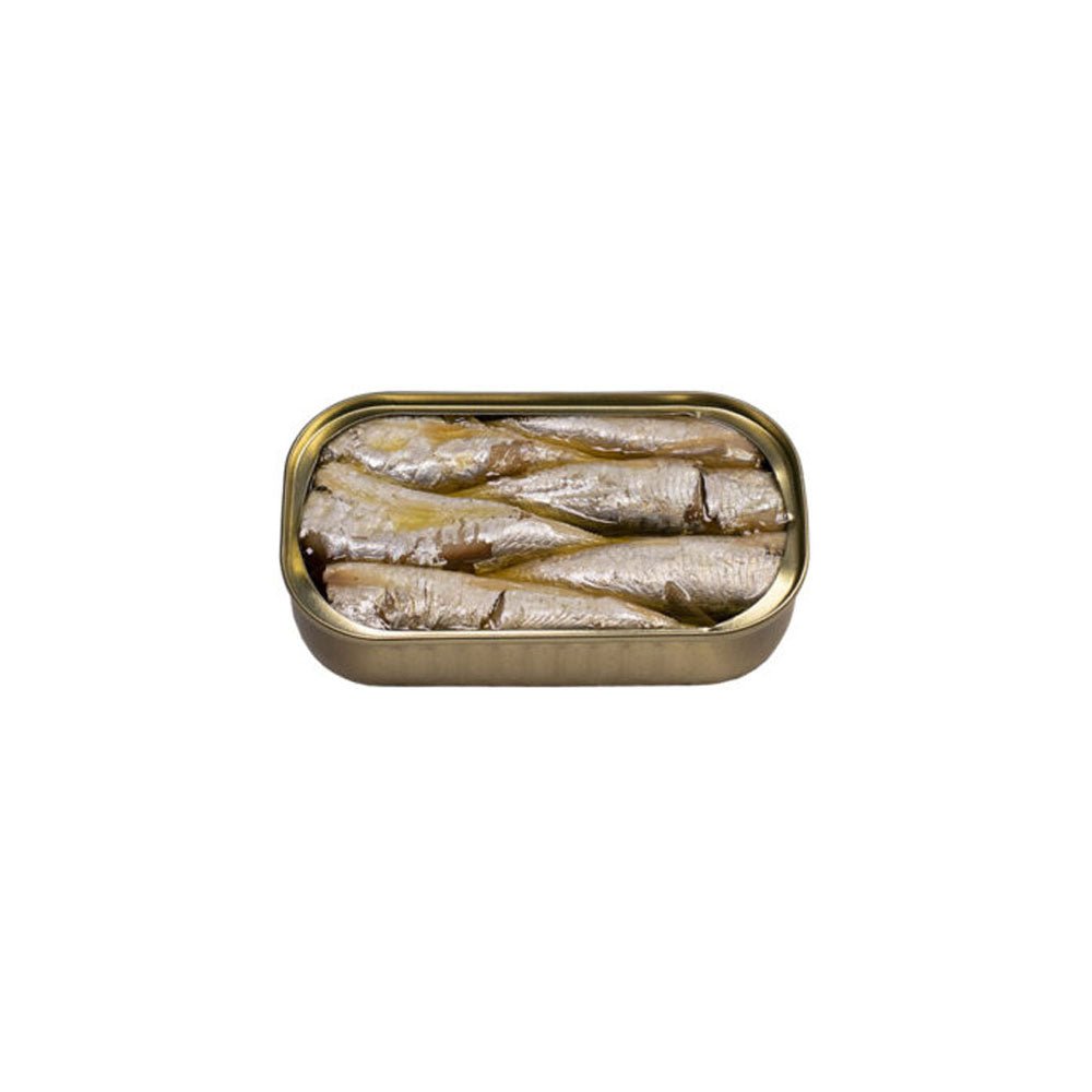 Petites sardines à l'huile d'olive vierge extra