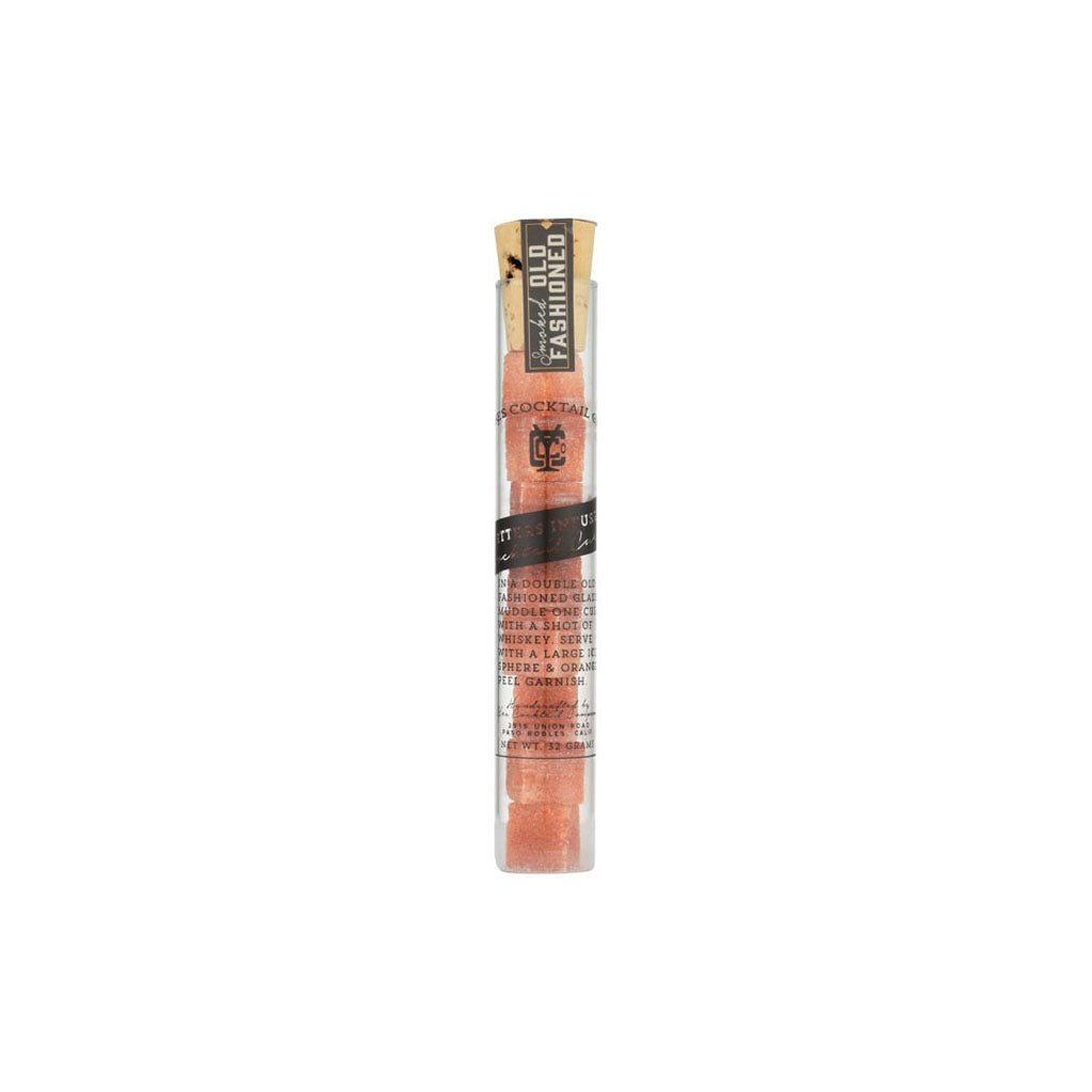 Sucres en morceaux fumés pour Old Fashioned