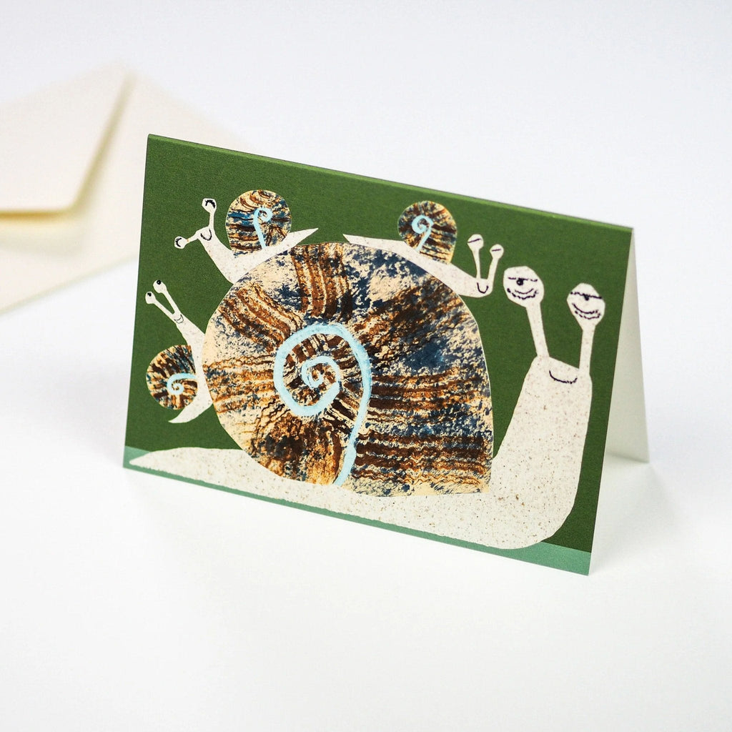 Carte Famille Escargot