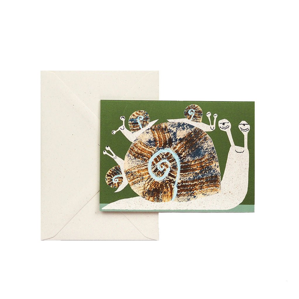 Carte Famille Escargot