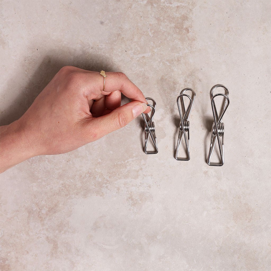Clips en acier inoxydable
