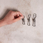 Clips en acier inoxydable