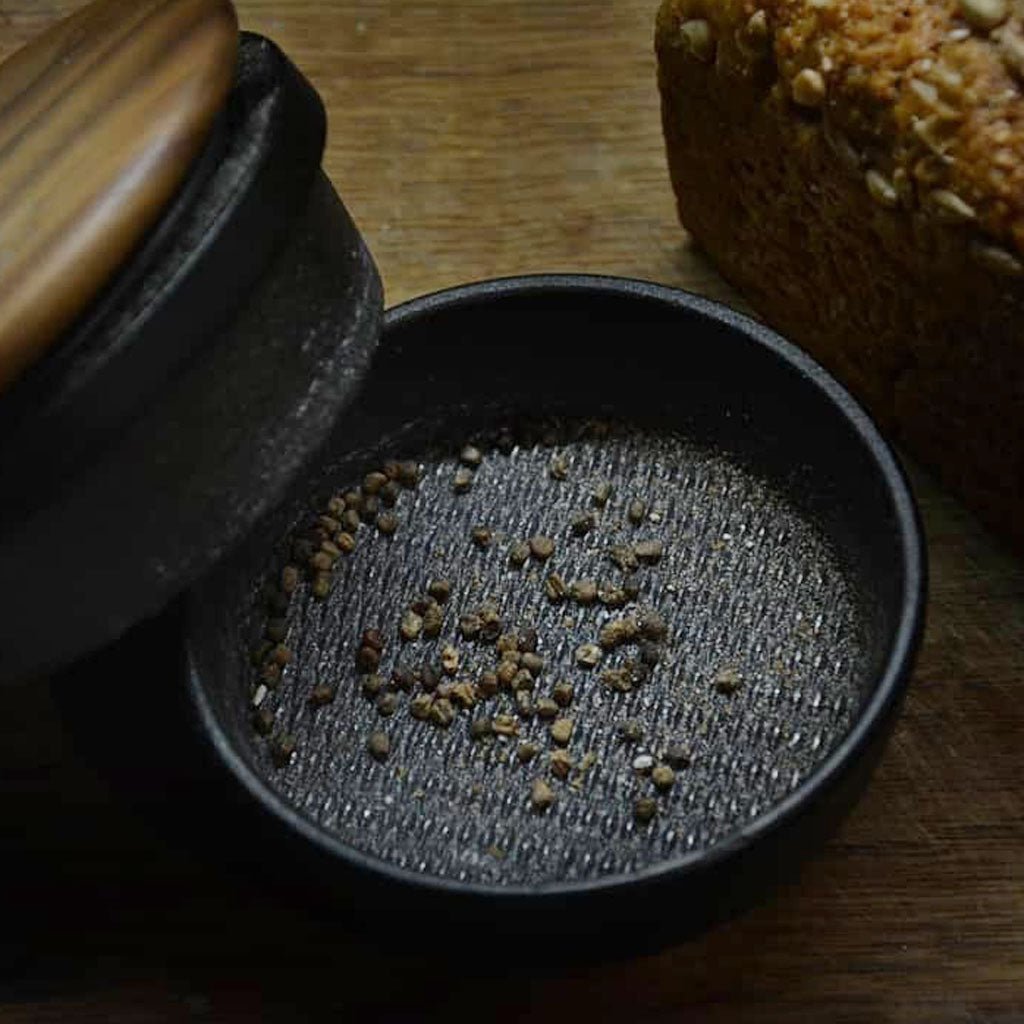 Stora Big Swing Spice Mill with Walnut Lid