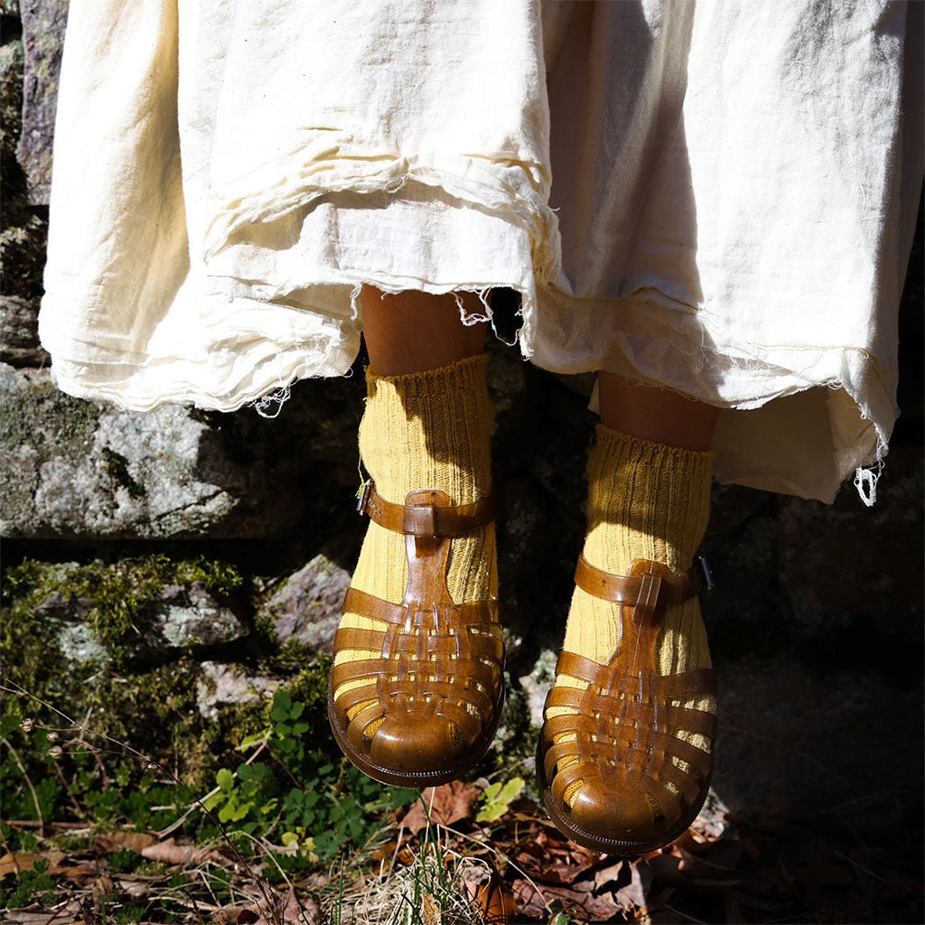 Sandalias de gelatina de cáñamo Sunchanvre