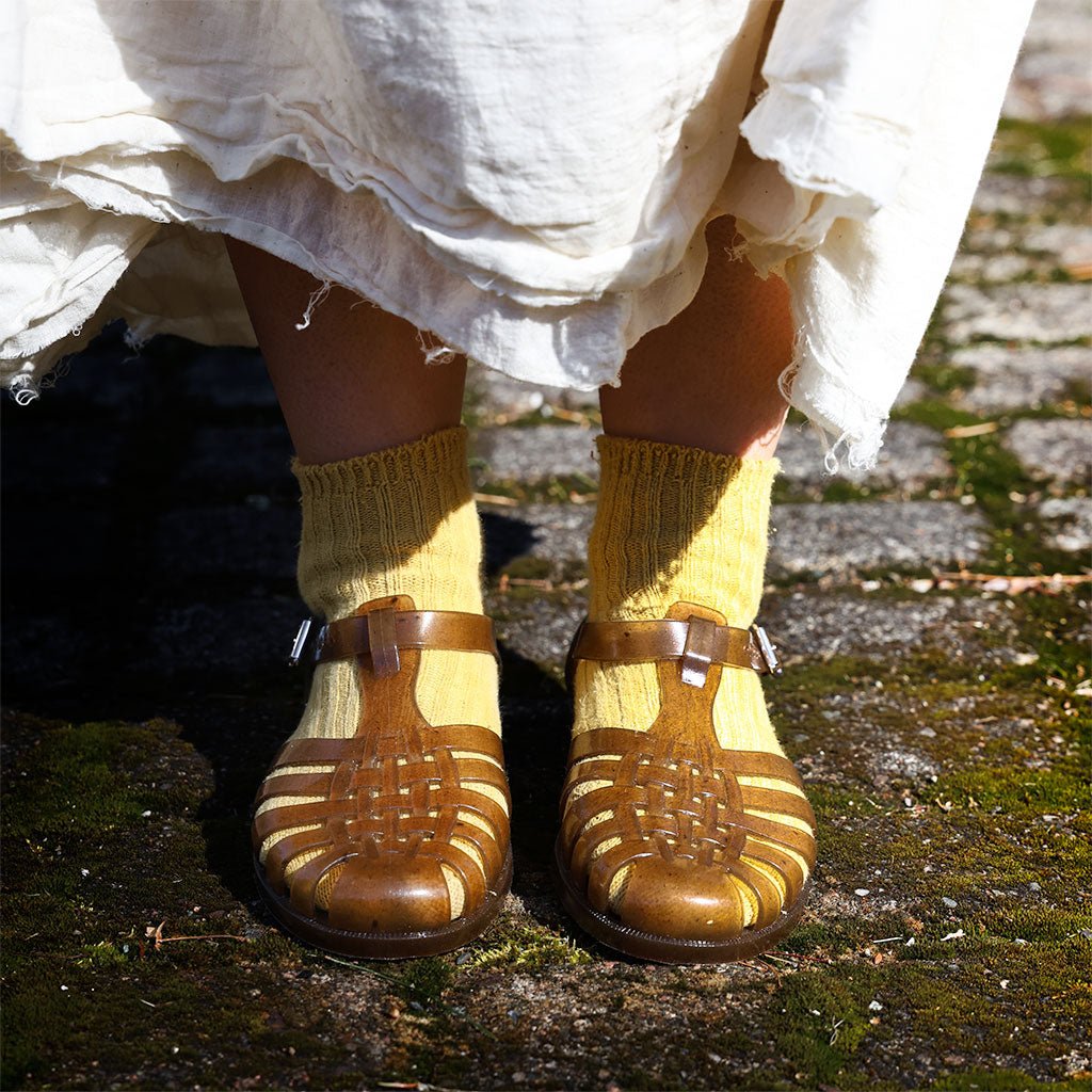 Sandalias de gelatina de cáñamo Sunchanvre