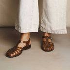 Sandalias de gelatina de cáñamo Sunchanvre