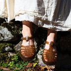 Sandalias de gelatina de cáñamo Sunchanvre
