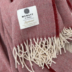 Tabasco Herringbone Merino Lambswool Blanket
