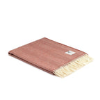 Tabasco Herringbone Merino Lambswool Blanket