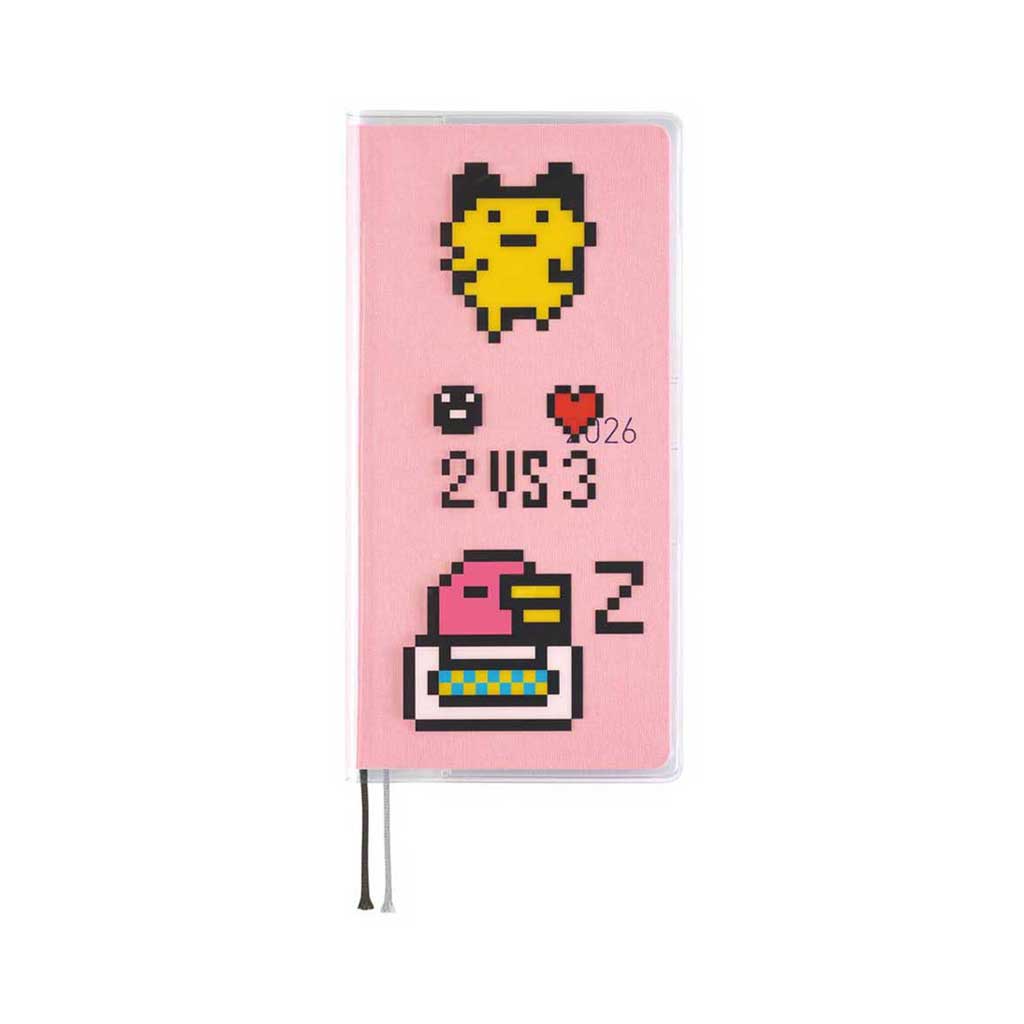 Tamagotchi: Funda Transparente Hobonichi para Weeks - Tamagotchi Despreocupado