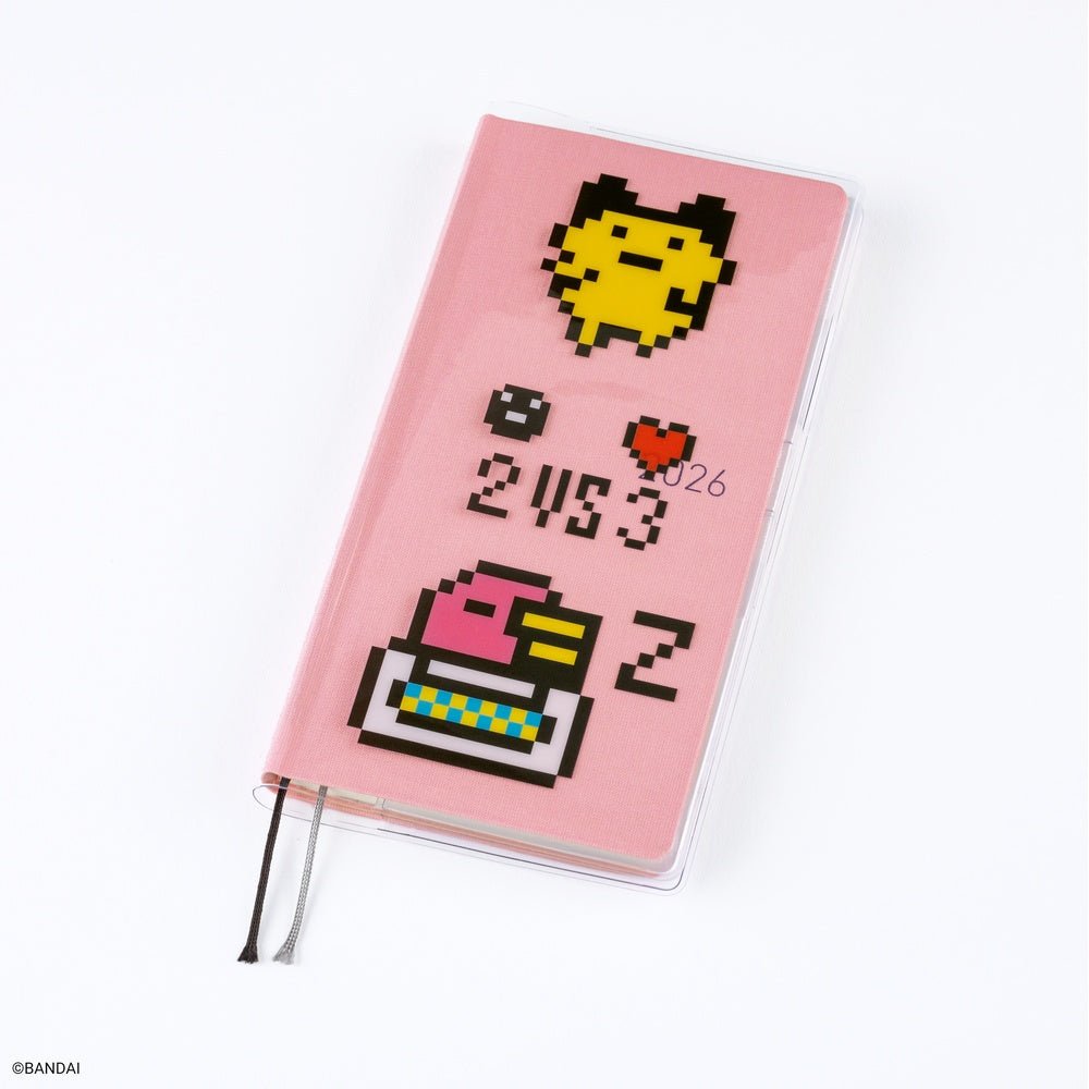 Tamagotchi: Hobonichi Clear Cover for Weeks - Carefree Tamagotchi