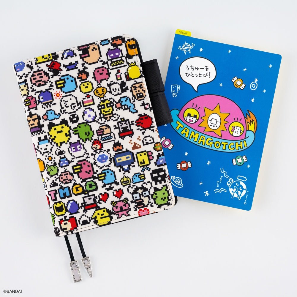Tamagotchi : Sous-main Hobonichi pour format A6 - En route pour l'espace !